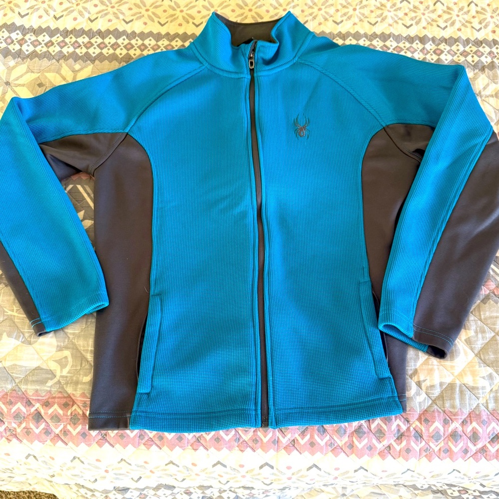 Like new Spyder Men’s Constant Full Zip Blue/Black